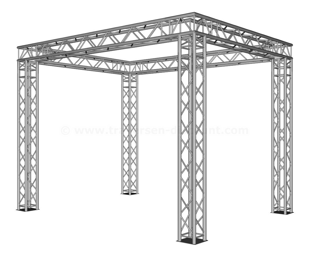 Traversen Würfel / Boiler Setup / Messestand (3x3x2.5m)